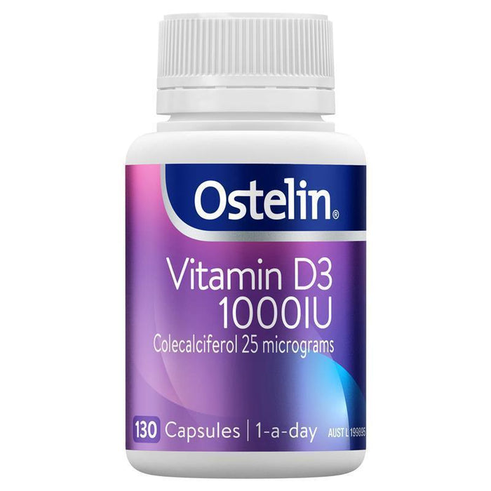 OSTELIN Vitamin D 1000IU 130 gel capsules