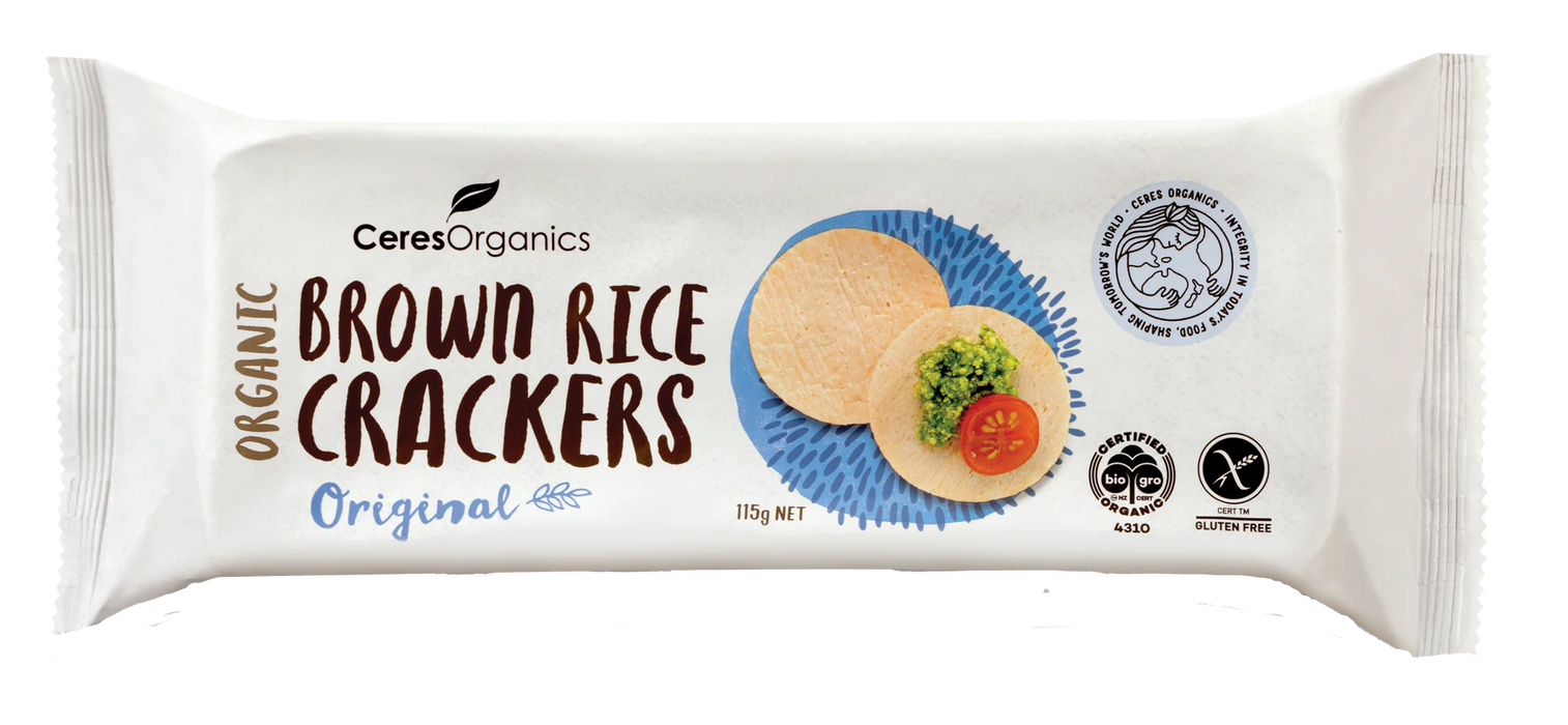 Ceres Organic Brown Rice Cracker Original