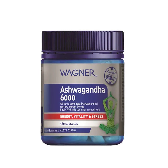 WAGNER Ashwagandha 6000 120 Capsules