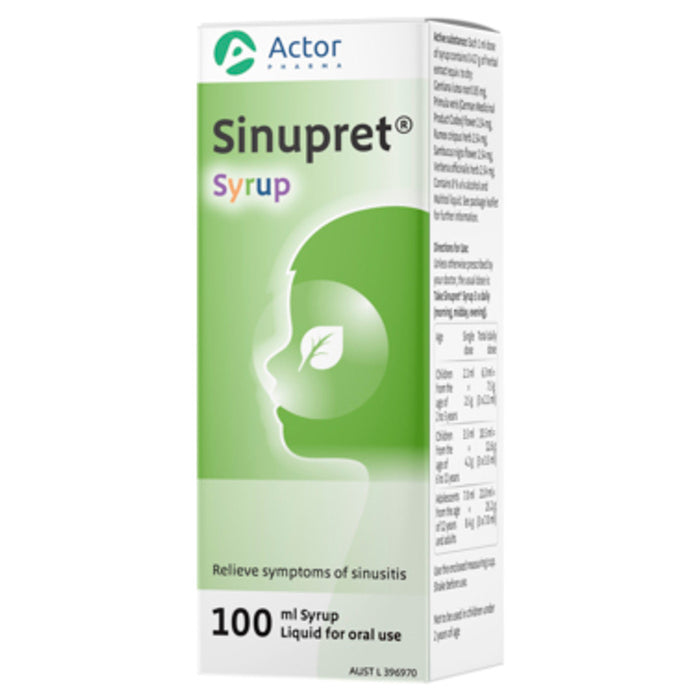 SINUPRET Forte Sinusitis Relief Syrup