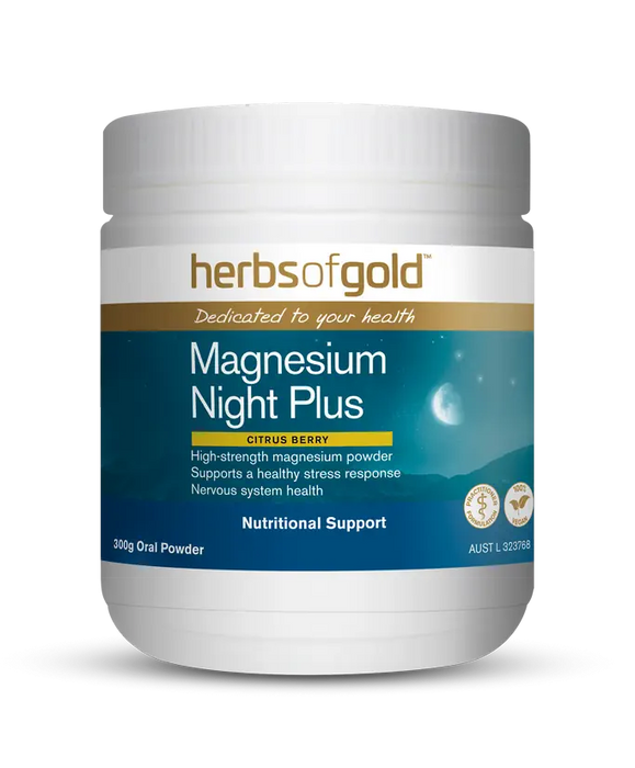 HERBS OF GOLD Magnesium Night Plus 300g