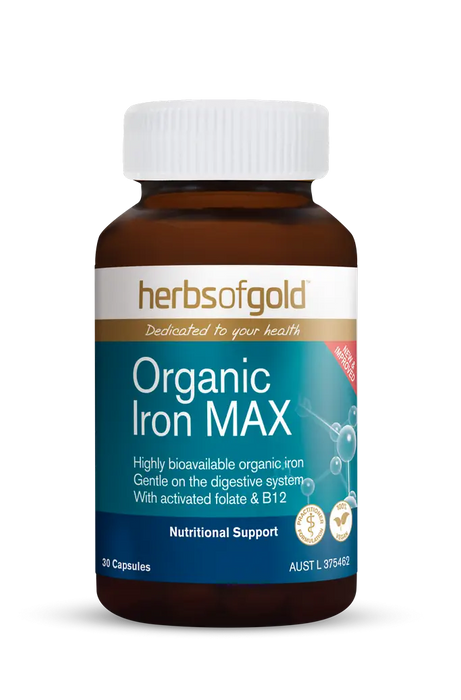 HERBS OF GOLD Iron Max 30 Capsules