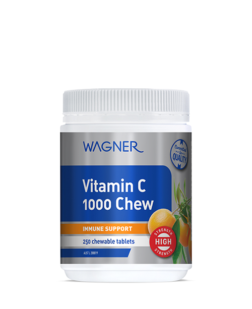 WAGNER Vitamin C 1000mg 250 chewable tablets