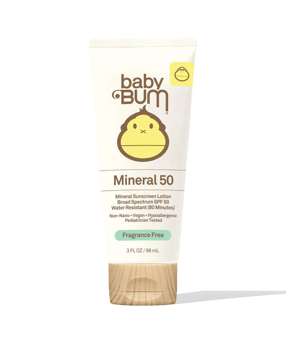 SUN BUM Baby Bum SPF50+ Sunscreen Lotion Fragrance Free