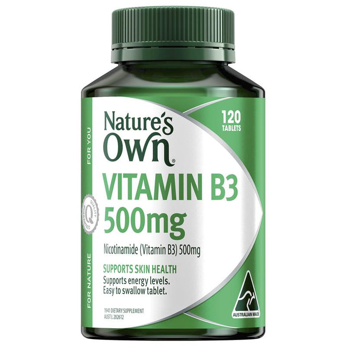 NATURE'S OWN B3 500mg 120 tablets