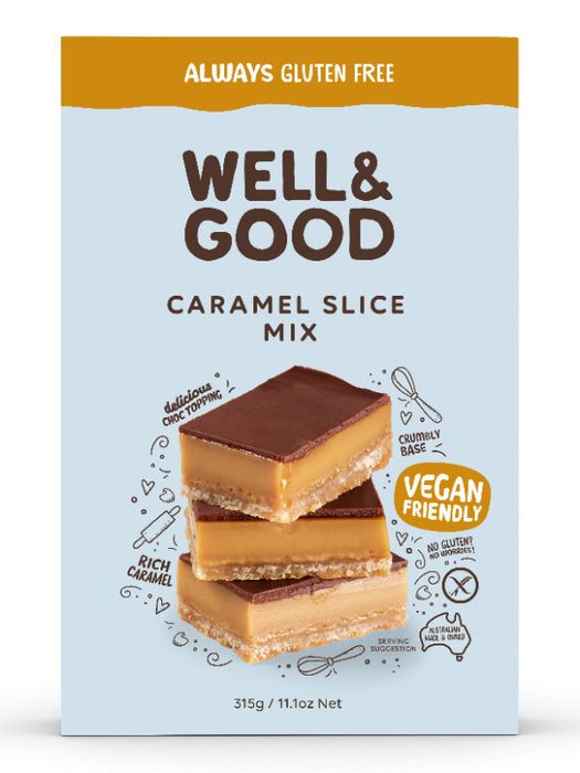 Well & Good Caramel Slice