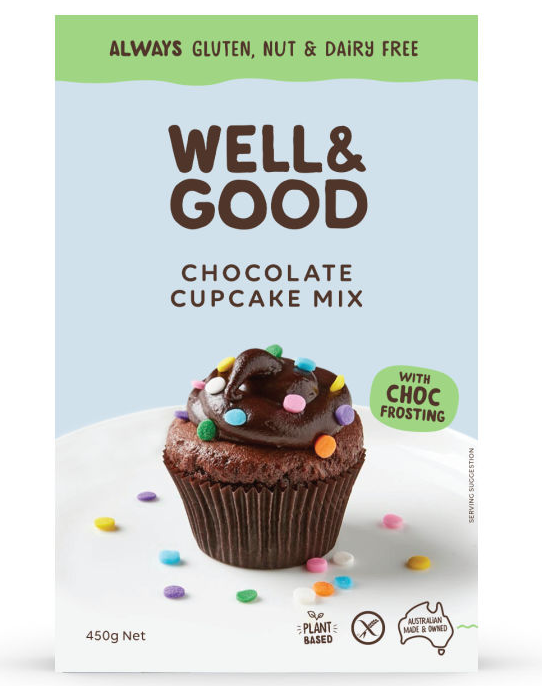 Well & Good Chocolate Cupcake Mix