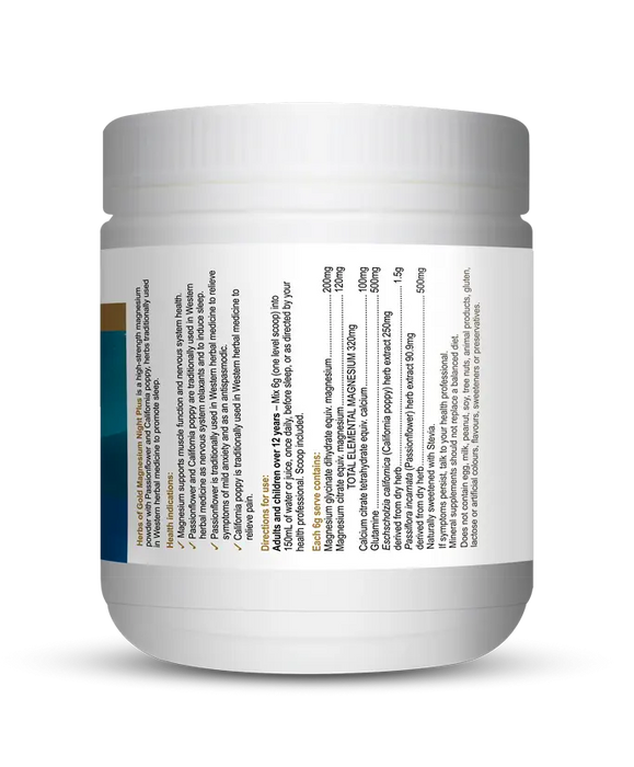 HERBS OF GOLD Magnesium Night Plus 300g