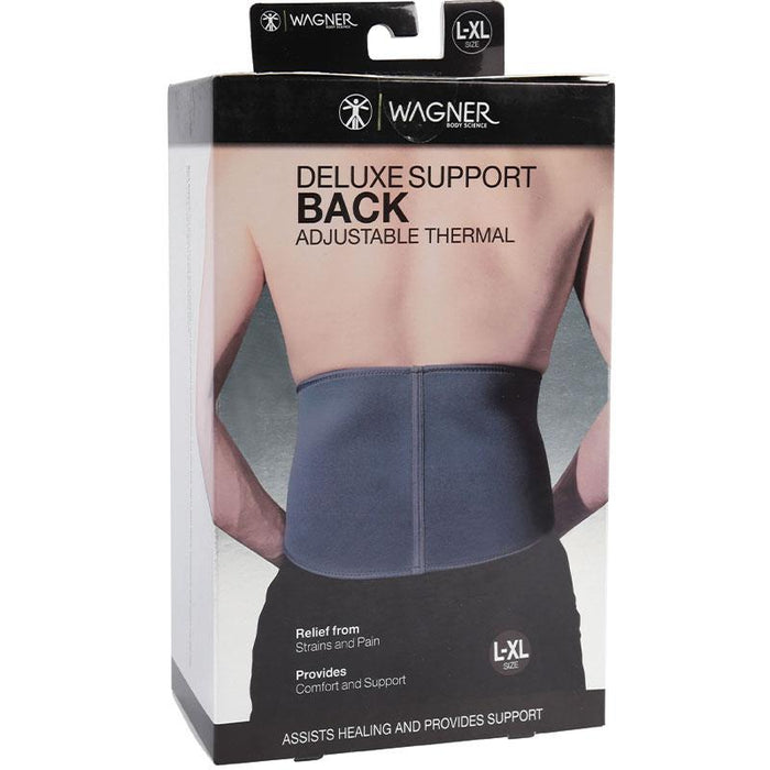 WAGNER Deluxe Back Support Adjustable