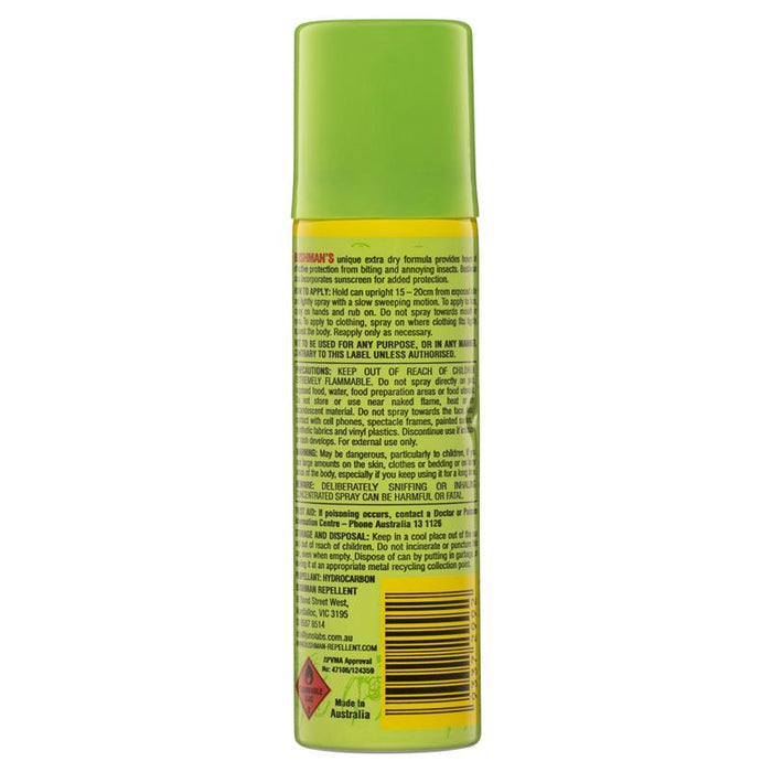 Bushman Plus UV Insect Repellent Aerosol 50g