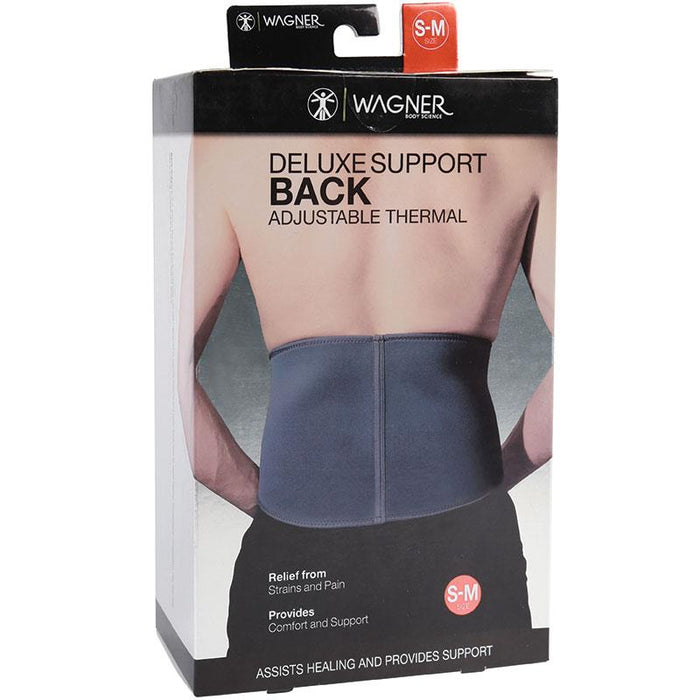 WAGNER Deluxe Back Support Adjustable