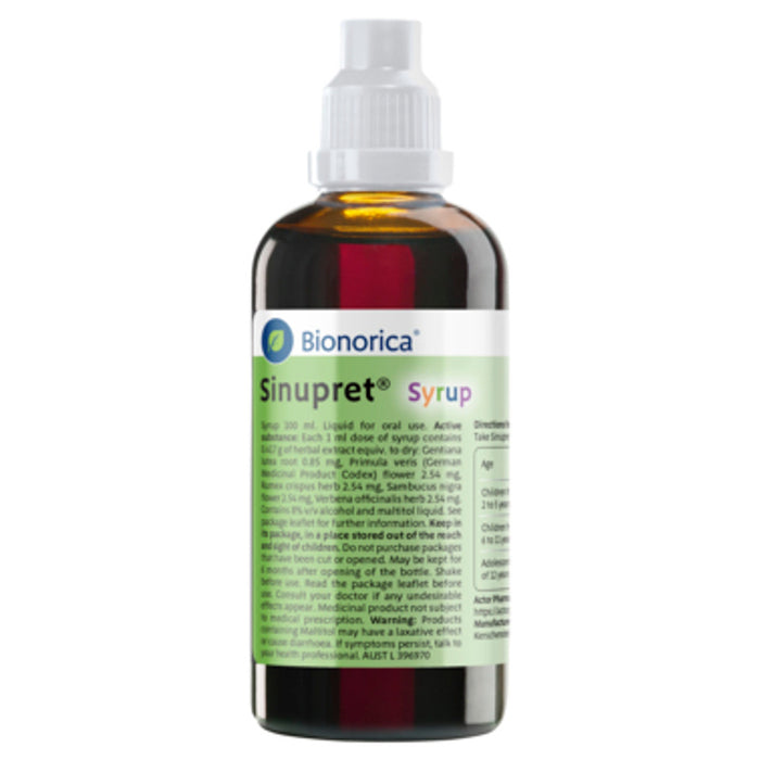 SINUPRET Forte Sinusitis Relief Syrup