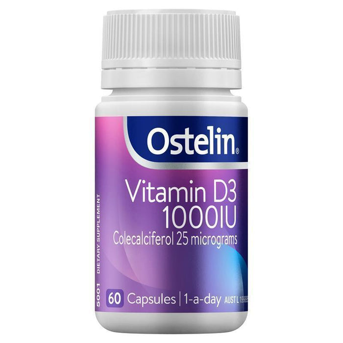 OSTELIN Vitamin D 1000IU 60 gel capsules