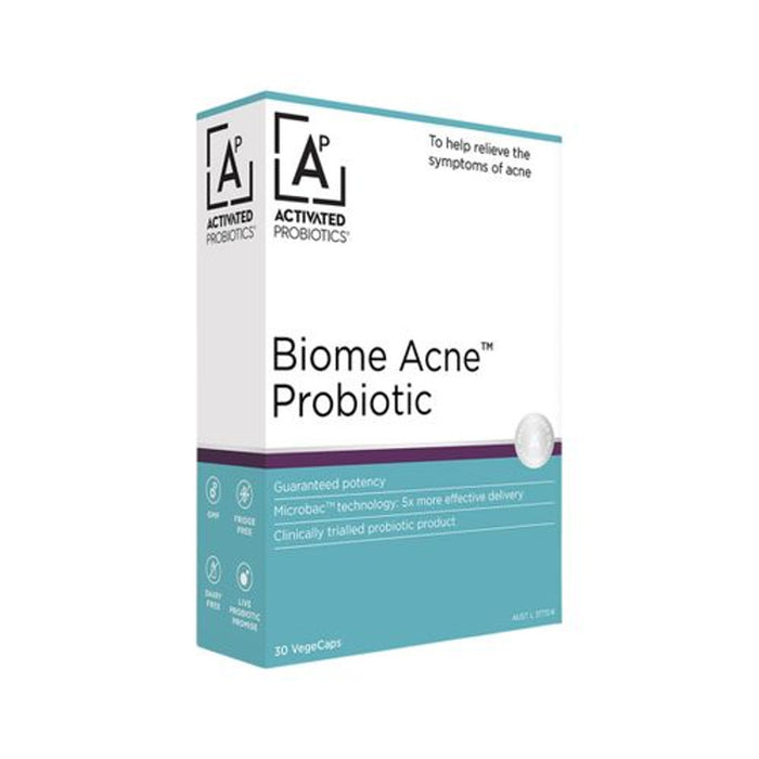 ACTIVATED PROBIOTICS Biome Acne Capsules 30