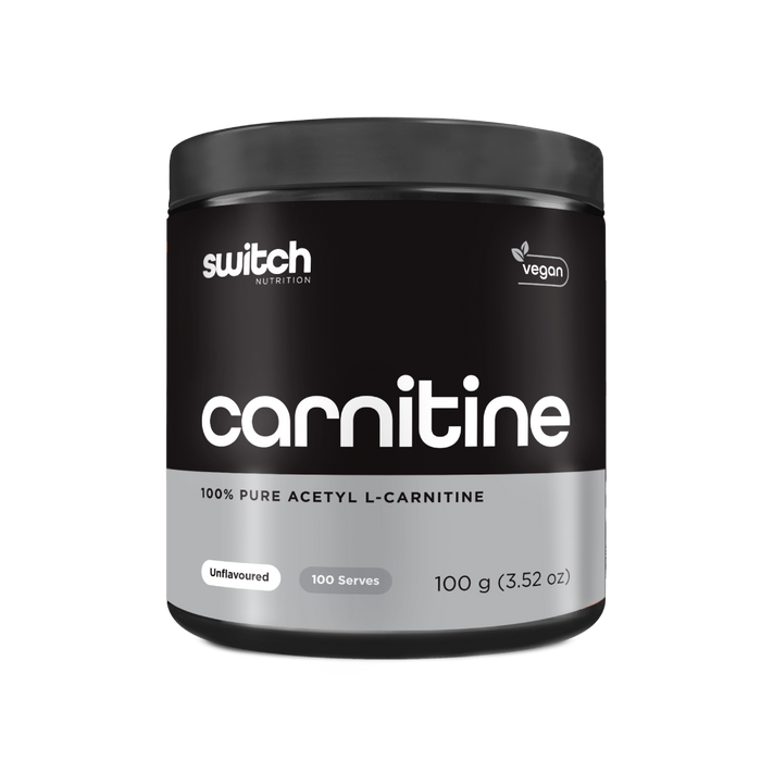 Switch 100% Pure Acetyl L-Carnitine - 100g