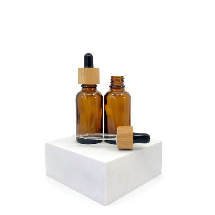 Amber Glass Dropper Bottle 30ml