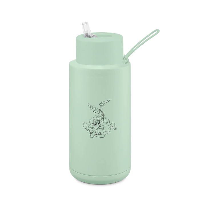 Frank Green DISNEY Insulated Water Bottle with Straw Lid 34oz