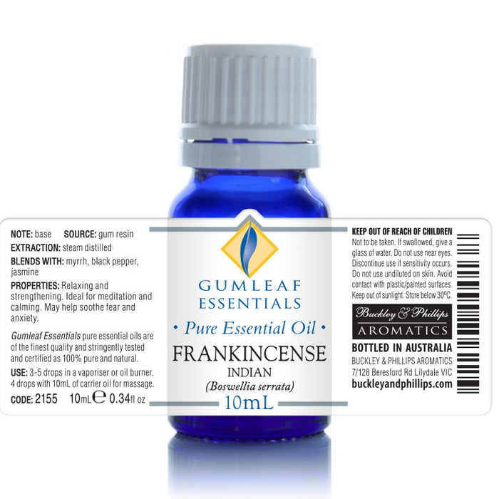 Gumleaf Frankincense Essential Oil