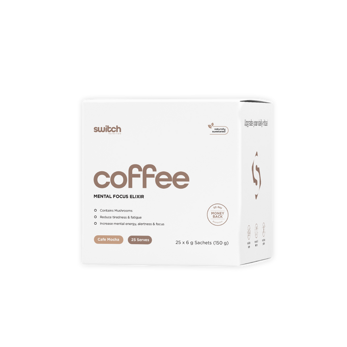 Coffee Switch for Mental Focus - 25 Sachets