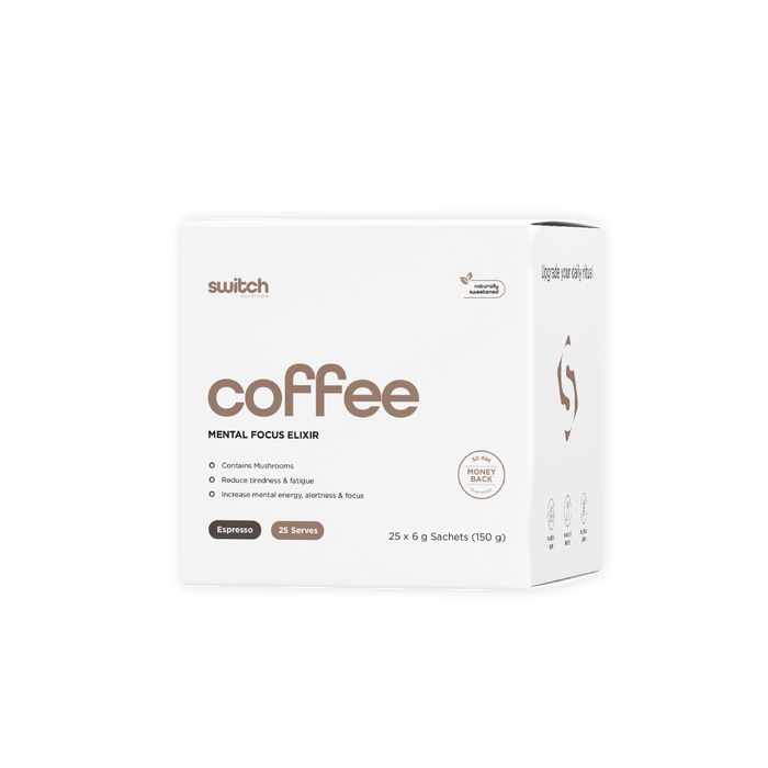 Coffee Switch for Mental Focus - 25 Sachets