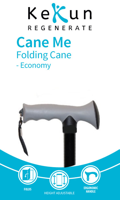 KEKUN (K900-410) Cane Me, Folding Cane - Economy, Business, First