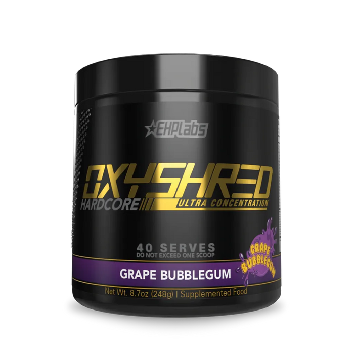 EHPLABS OxyShred Hardcore Thermogenic Fat Burner - 40 serves