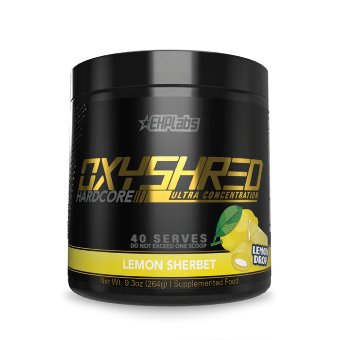 EHPLABS OxyShred Hardcore Thermogenic Fat Burner - 40 serves