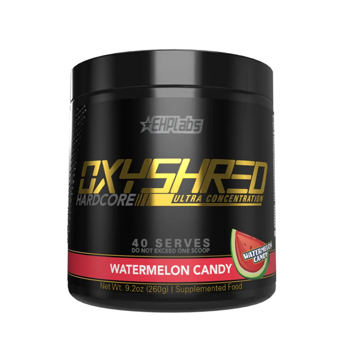 EHPLABS OxyShred Hardcore Thermogenic Fat Burner - 40 serves